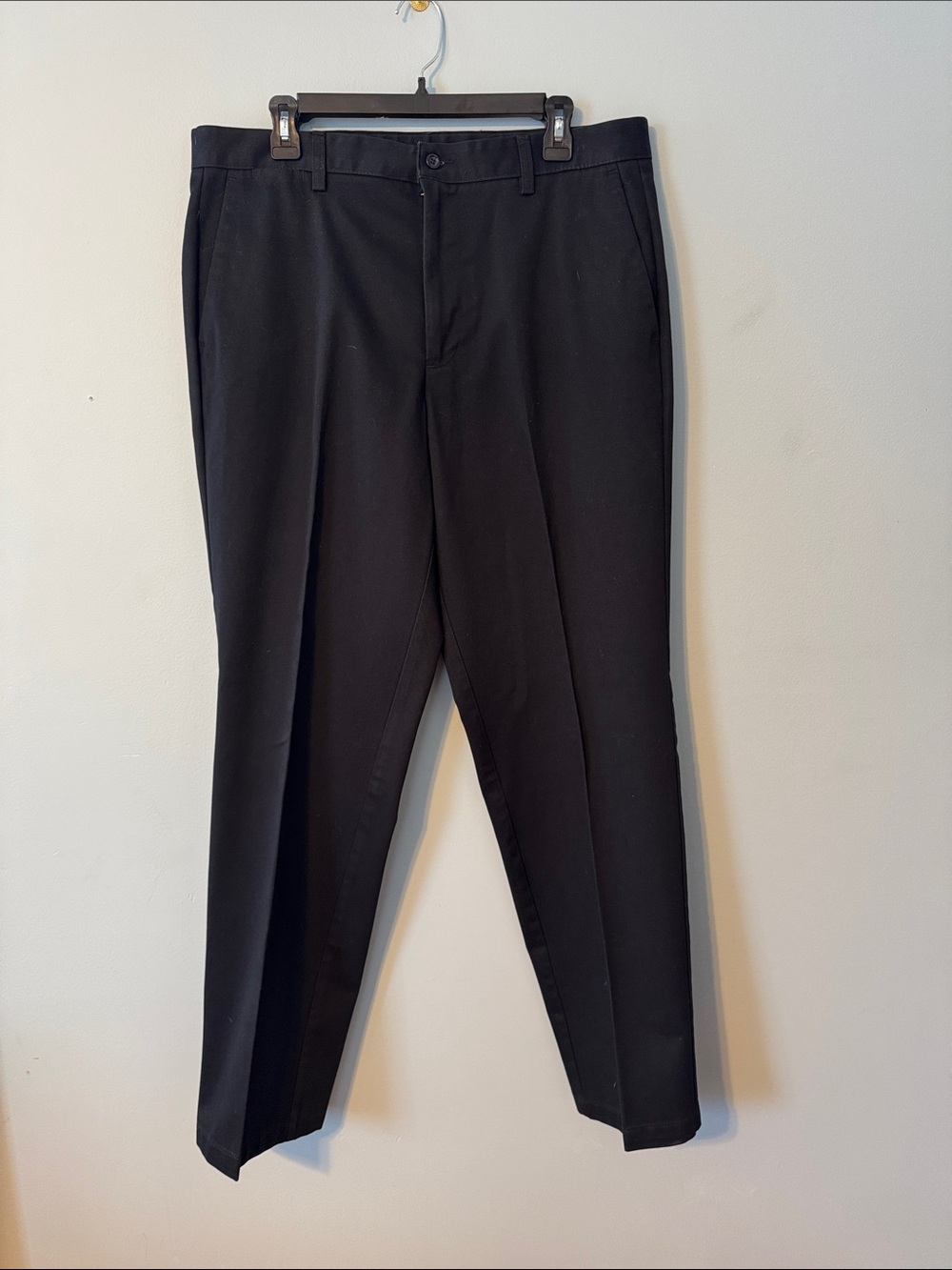 Men’s Dockers Black Tailored flat front Dress Pants